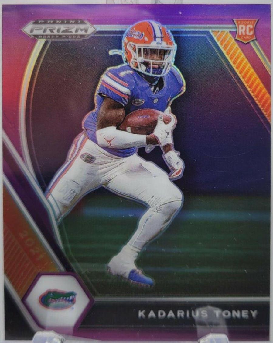 Kadarius Toney [Purple Prizm] #117