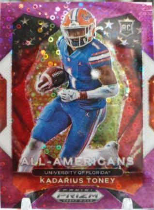 Kadarius Toney [Purple Prizm] #195
