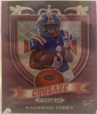 Kadarius Toney [Purple Wave Prizm] #176