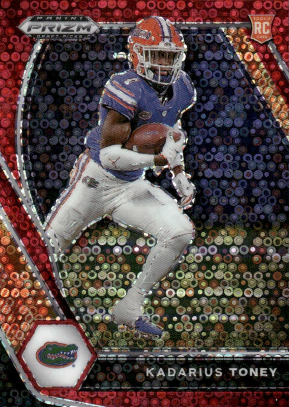 Kadarius Toney [Red Circles Prizm] #117