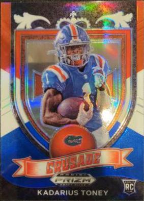Kadarius Toney [Red White and Blue Prizm] #176