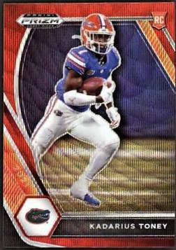 Kadarius Toney [Ruby Wave Prizm] #117