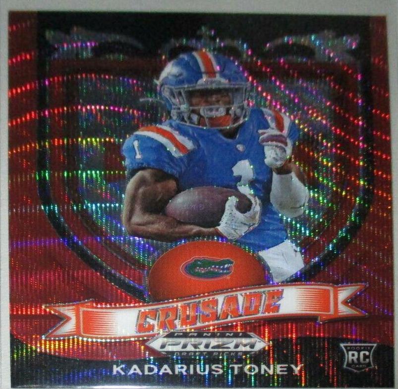 Kadarius Toney [Ruby Wave Prizm] #176