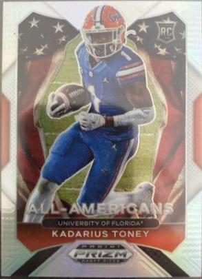 Kadarius Toney [Silver Prizm] #195