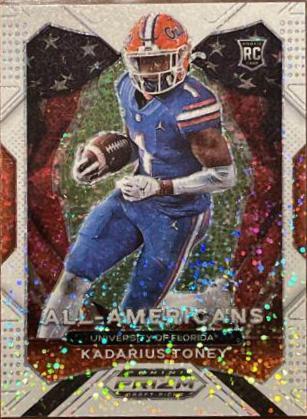 Kadarius Toney [White Sparkle Prizm] #195