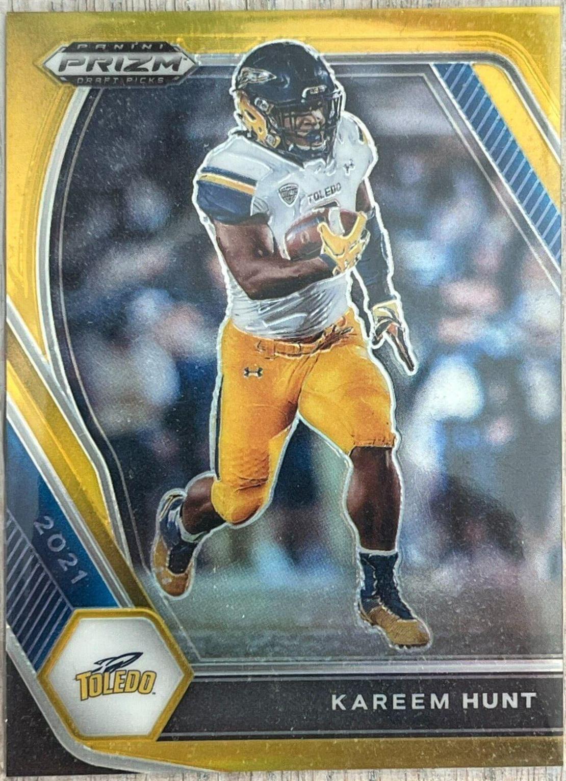 Kareem Hunt [Gold Prizm] #89