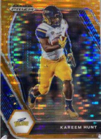 Kareem Hunt [Gold Pulsar Prizm] #89