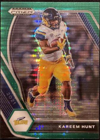 Kareem Hunt [Green Pulsar Prizm] #89