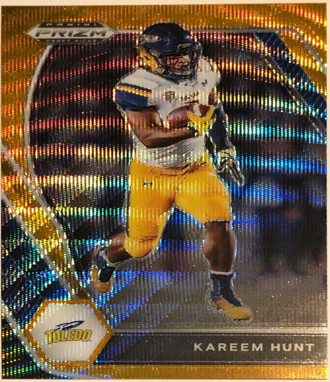 Kareem Hunt [Orange Wave Prizm] #89