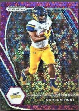 Kareem Hunt [Purple Circles Prizm] #89