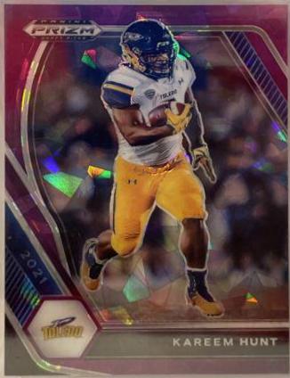 Kareem Hunt [Purple Ice Prizm] #89