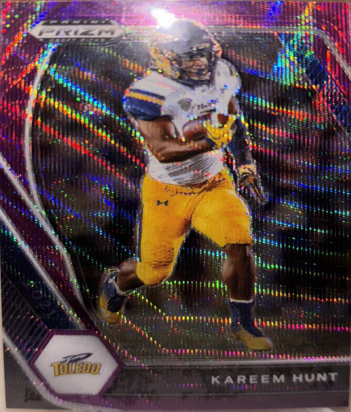 Kareem Hunt [Purple Pulsar Prizm] #89