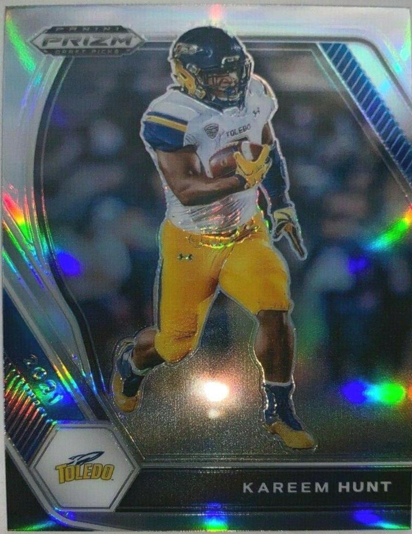 Kareem Hunt [Silver Prizm] #89