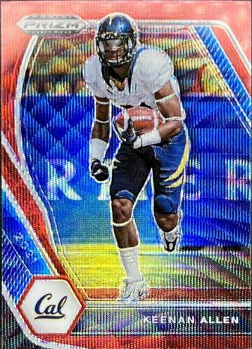 Keenan Allen [Ruby Wave Prizm] #42