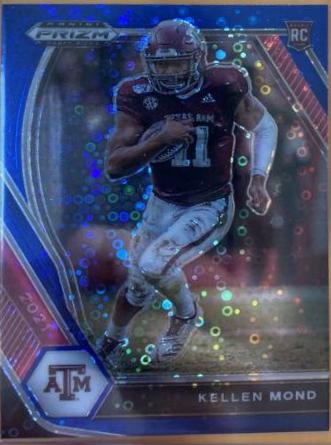Kellen Mond [Blue Circles Prizm] #132