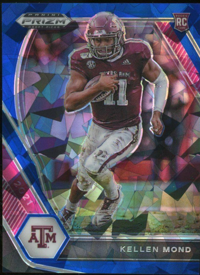 Kellen Mond [Blue Ice Prizm] #132