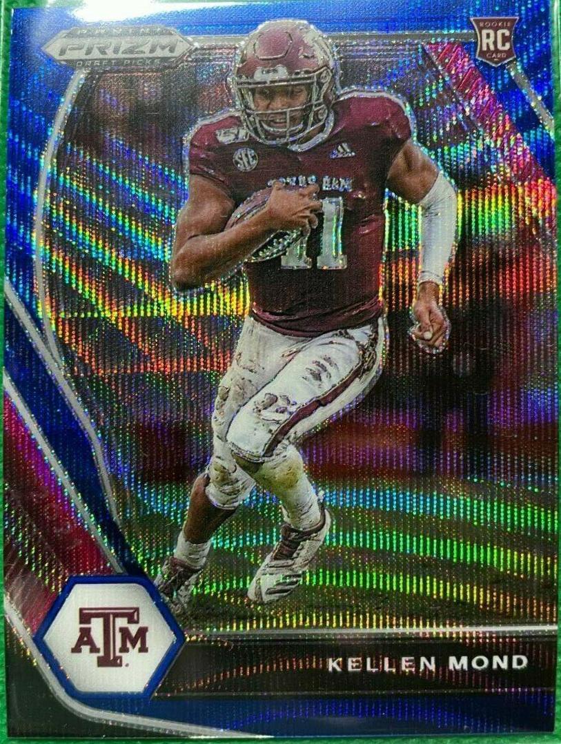 Kellen Mond [Blue Wave Prizm] #132