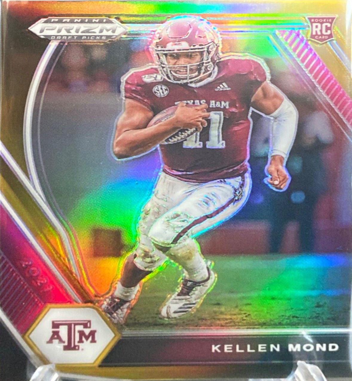 Kellen Mond [Gold Prizm] #132