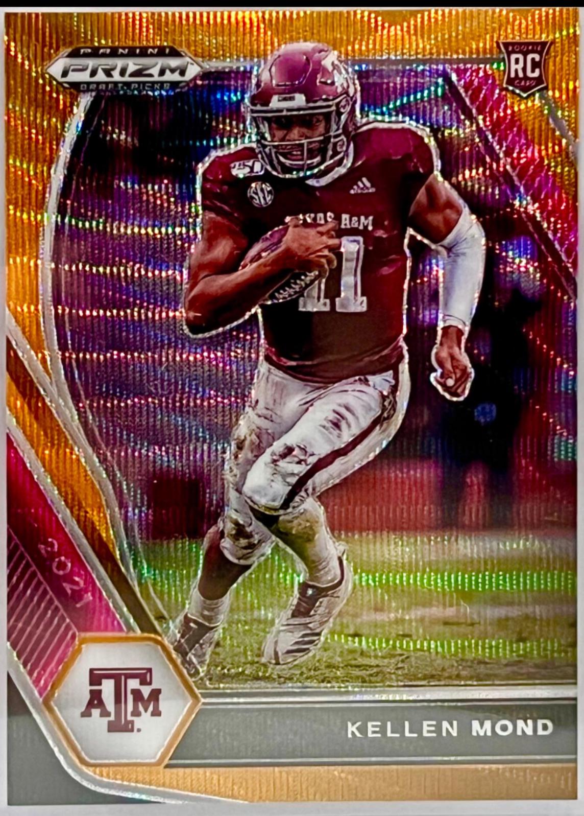 Kellen Mond [Orange Pulsar Prizm] #132