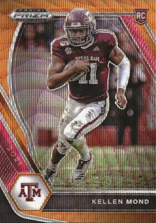 Kellen Mond [Orange Wave Prizm] #132