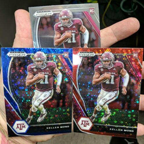 Kellen Mond [Red Circles Prizm] #132