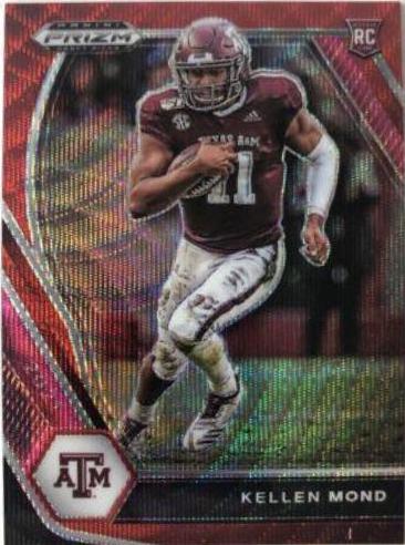 Kellen Mond [Ruby Wave Prizm] #132