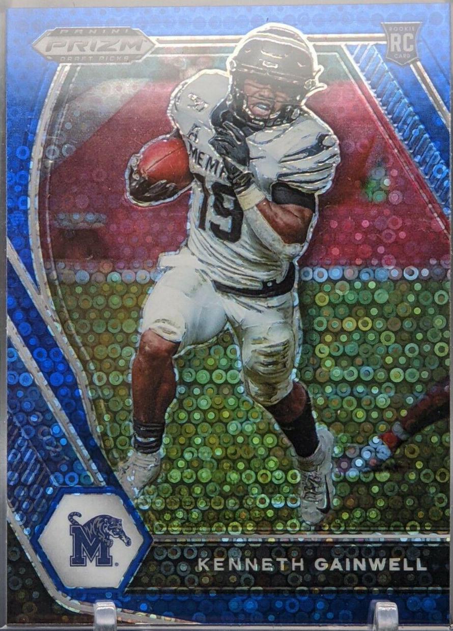 Kenneth Gainwell [Blue Circles Prizm] #113