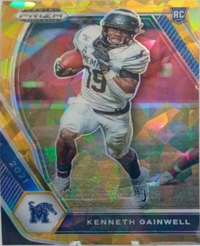 Kenneth Gainwell [Gold Ice Prizm] #113