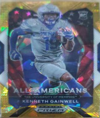 Kenneth Gainwell [Gold Ice Prizm] #194
