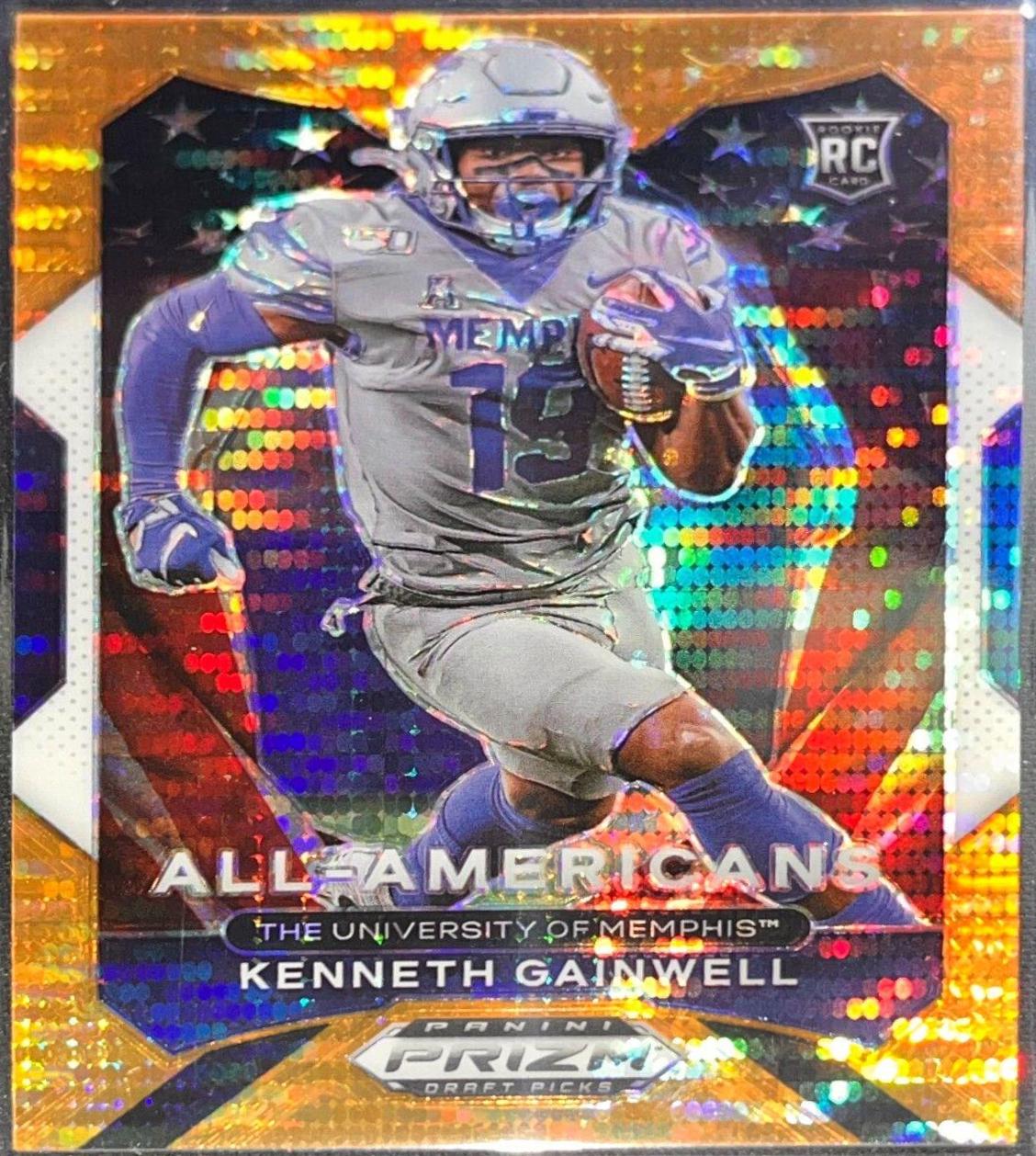 Kenneth Gainwell [Orange Pulsar Prizm] #194