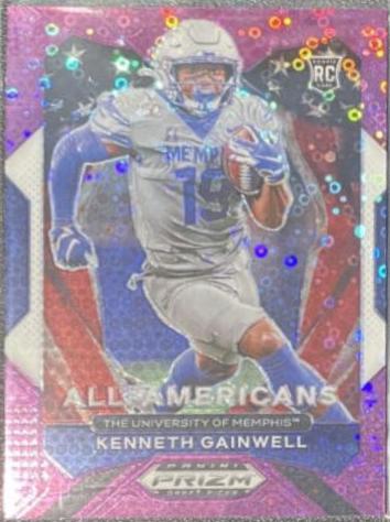 Kenneth Gainwell [Purple Circles Prizm] #194