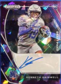 Kenneth Gainwell [Purple Ice Prizm] #194