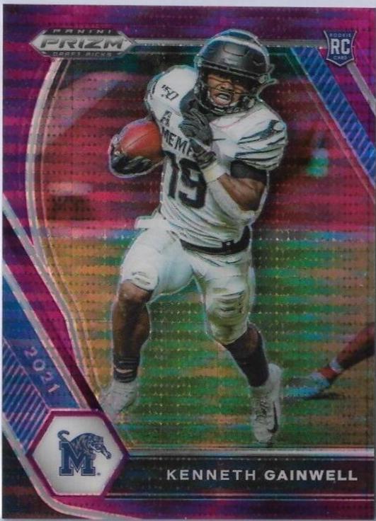 Kenneth Gainwell [Purple Pulsar Prizm] #113