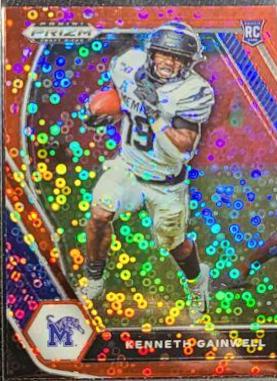 Kenneth Gainwell [Red Circles Prizm] #113