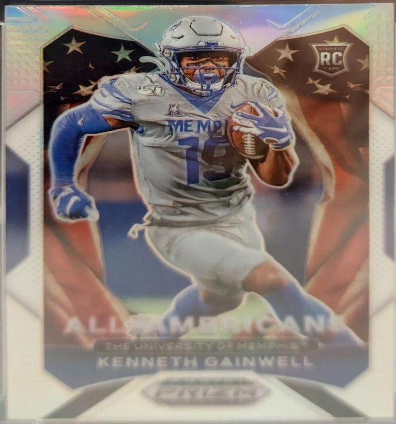 Kenneth Gainwell [Ruby Wave Prizm] #194