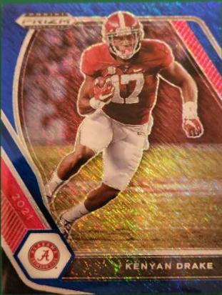 Kenyan Drake [Blue Shimmer Prizm] #82