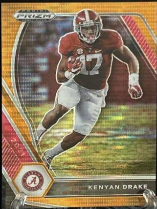 Kenyan Drake [Orange Pulsar Prizm] #82