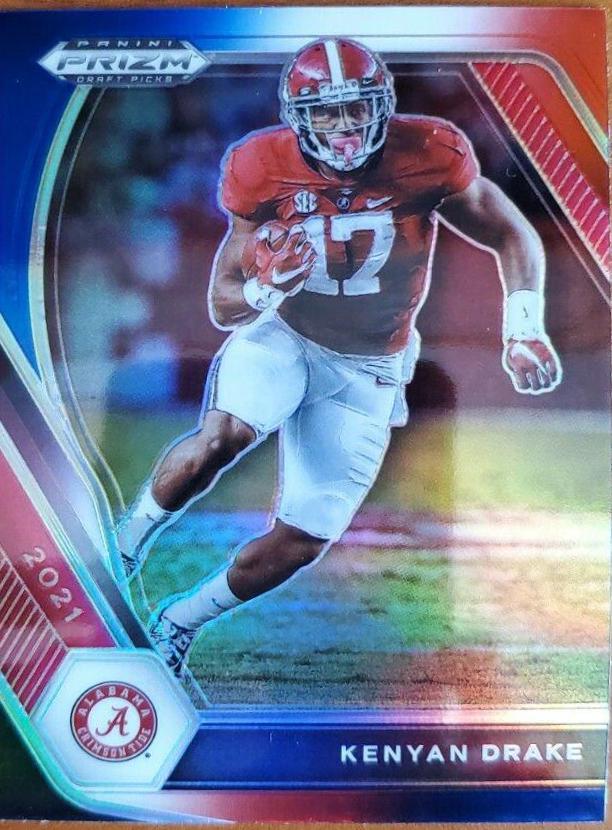 Kenyan Drake [Red White and Blue Prizm] #82