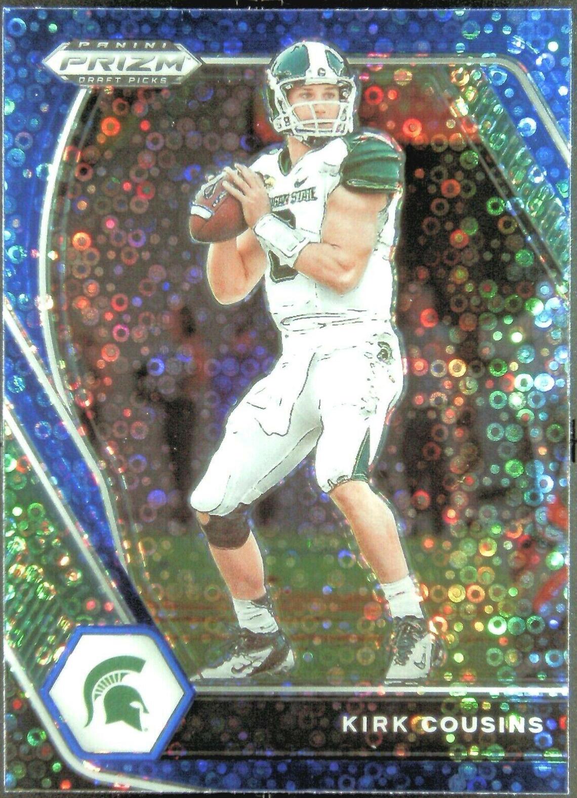 Kirk Cousins [Blue Prizm] #22