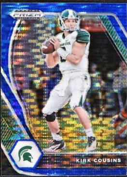 Kirk Cousins [Blue Pulsar Prizm] #22
