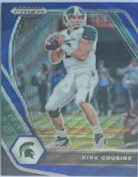 Kirk Cousins [Blue Wave Prizm] #22