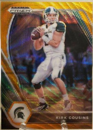 Kirk Cousins [Gold Prizm] #22