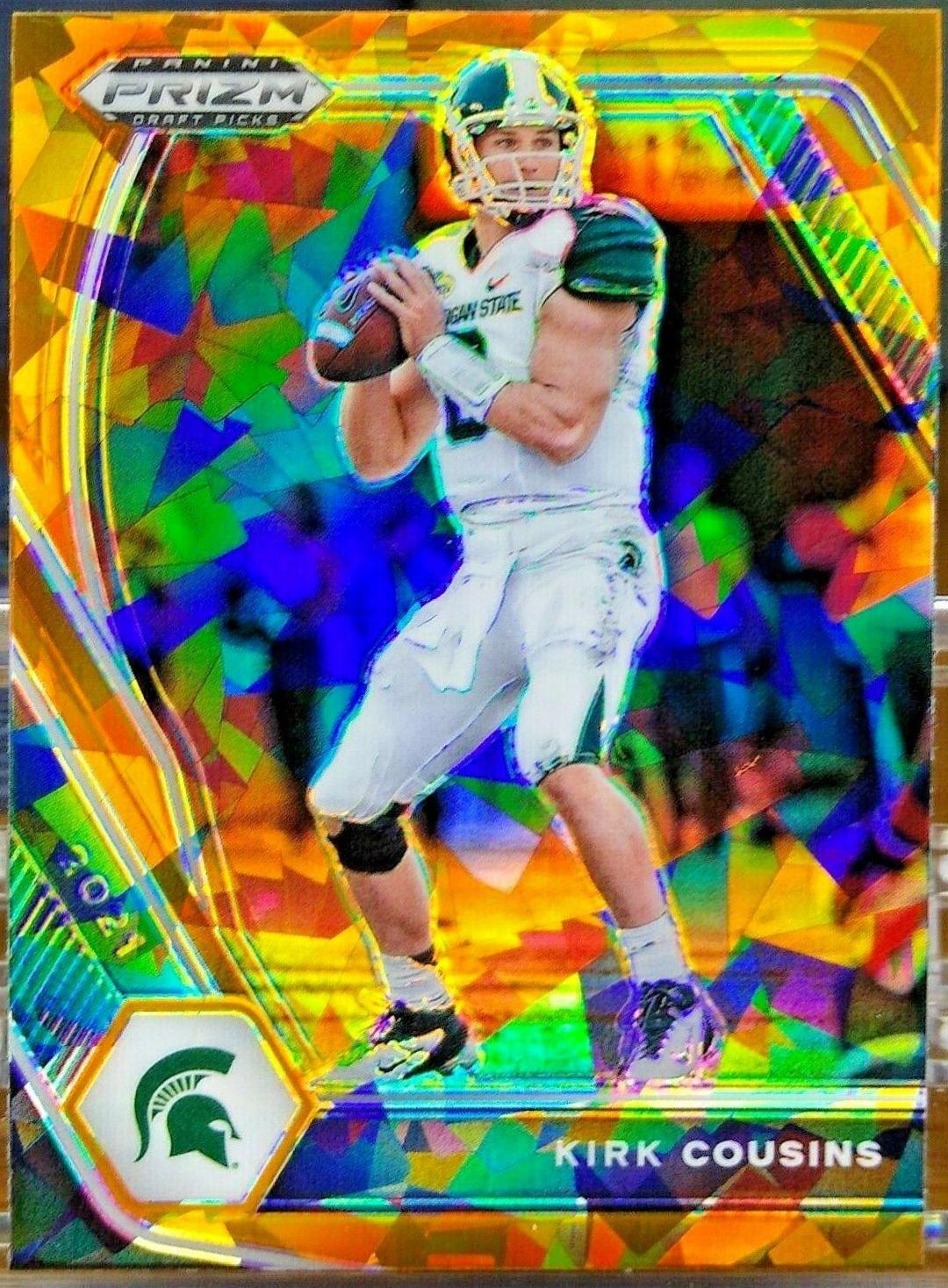 Kirk Cousins [Orange Ice Prizm] #22