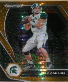 Kirk Cousins [Orange Pulsar Prizm] #22