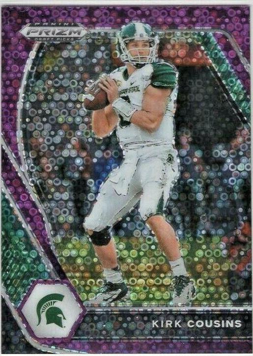 Kirk Cousins [Purple Circles Prizm] #22
