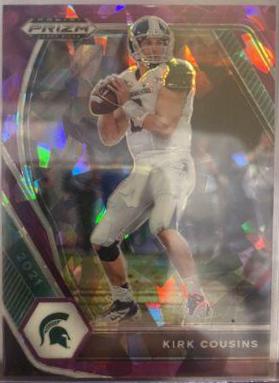Kirk Cousins [Purple Ice Prizm] #22