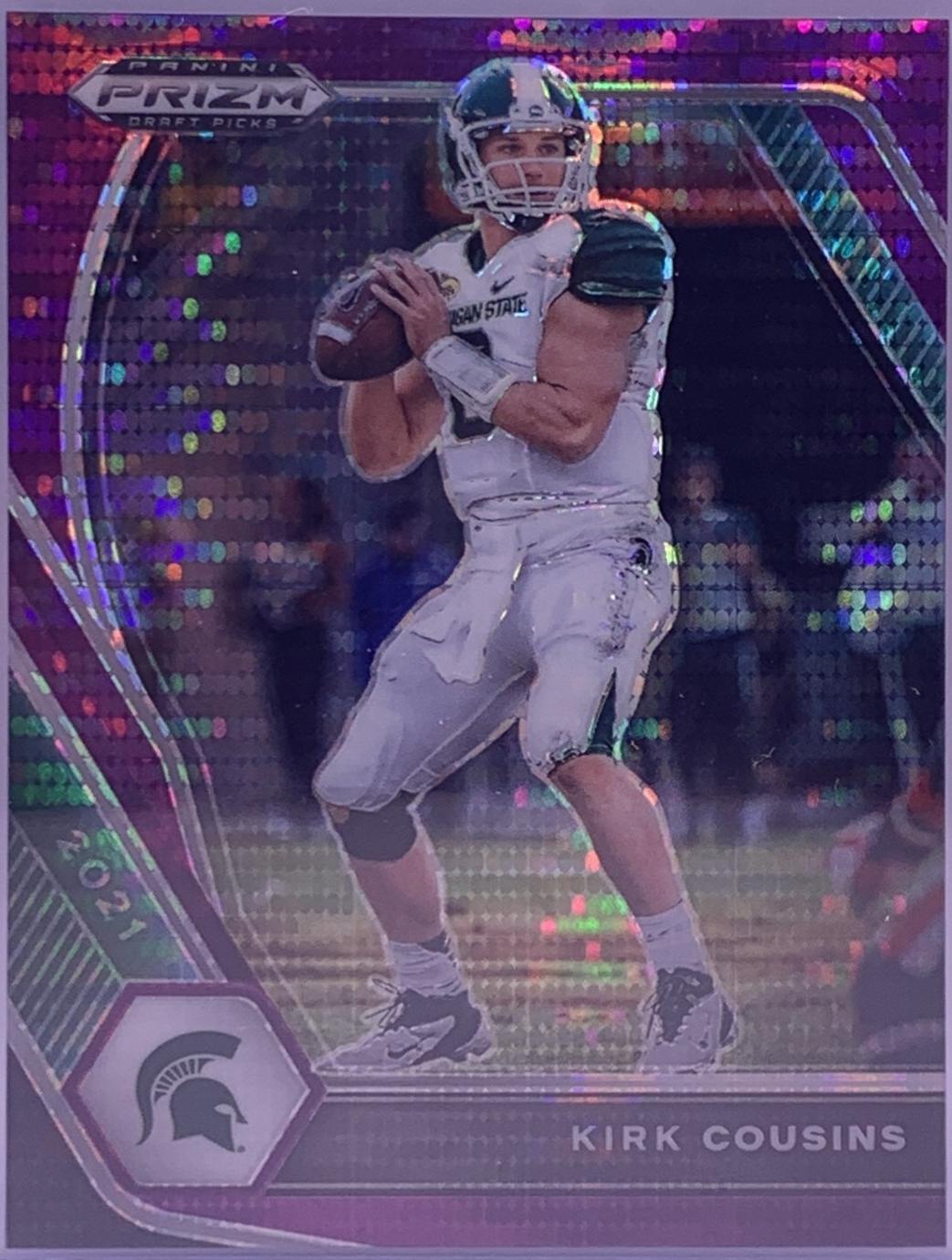 Kirk Cousins [Purple Pulsar Prizm] #22