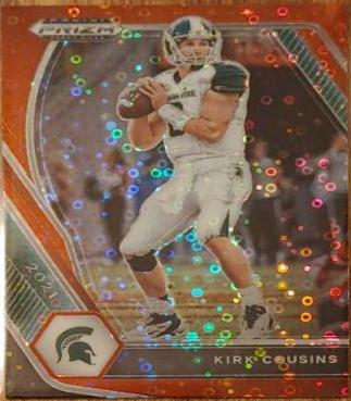 Kirk Cousins [Red Circles Prizm] #22