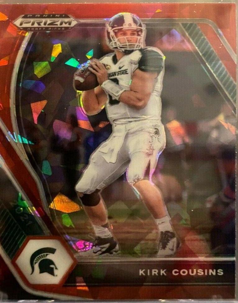 Kirk Cousins [Red Ice Prizm] #22