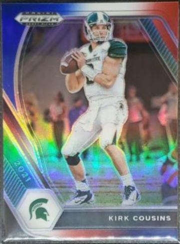 Kirk Cousins [Red White and Blue Prizm] #22